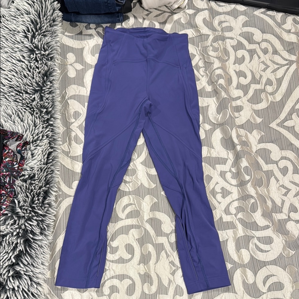 Purple High-Waisted Lululemon Leggings